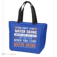 Water Skiing Cute Gift You Dont Stop Water Skiing Old Gift Tote Bag thumb 3