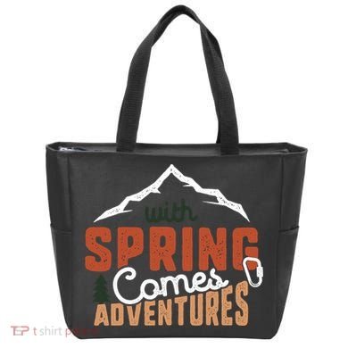 With Spring Comes Adventure Tote Bag