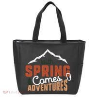With Spring Comes Adventure Tote Bag thumb 0