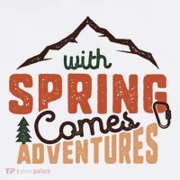 With Spring Comes Adventure Doggie Tank thumb 4