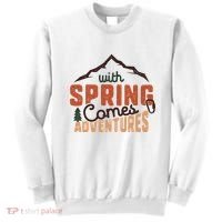 With Spring Comes Adventure Sweatshirt thumb 0