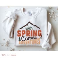 With Spring Comes Adventure Sweatshirt thumb 2