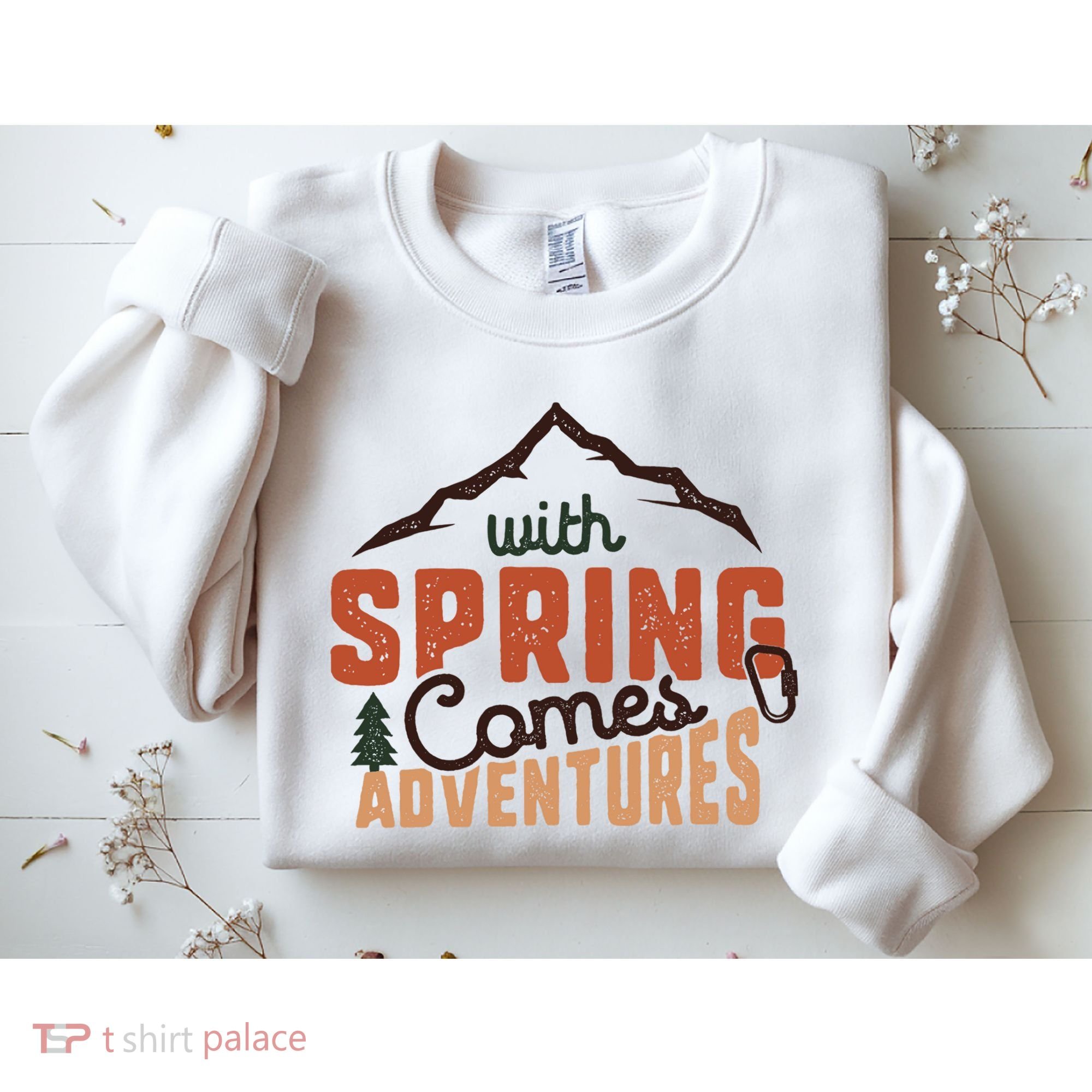 With Spring Comes Adventure Sweatshirt