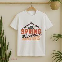 With Spring Comes Adventure T-Shirt thumb 2
