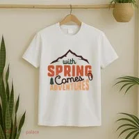 With Spring Comes Adventure T-Shirt thumb 2