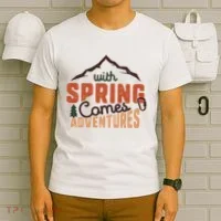 With Spring Comes Adventure T-Shirt thumb 6
