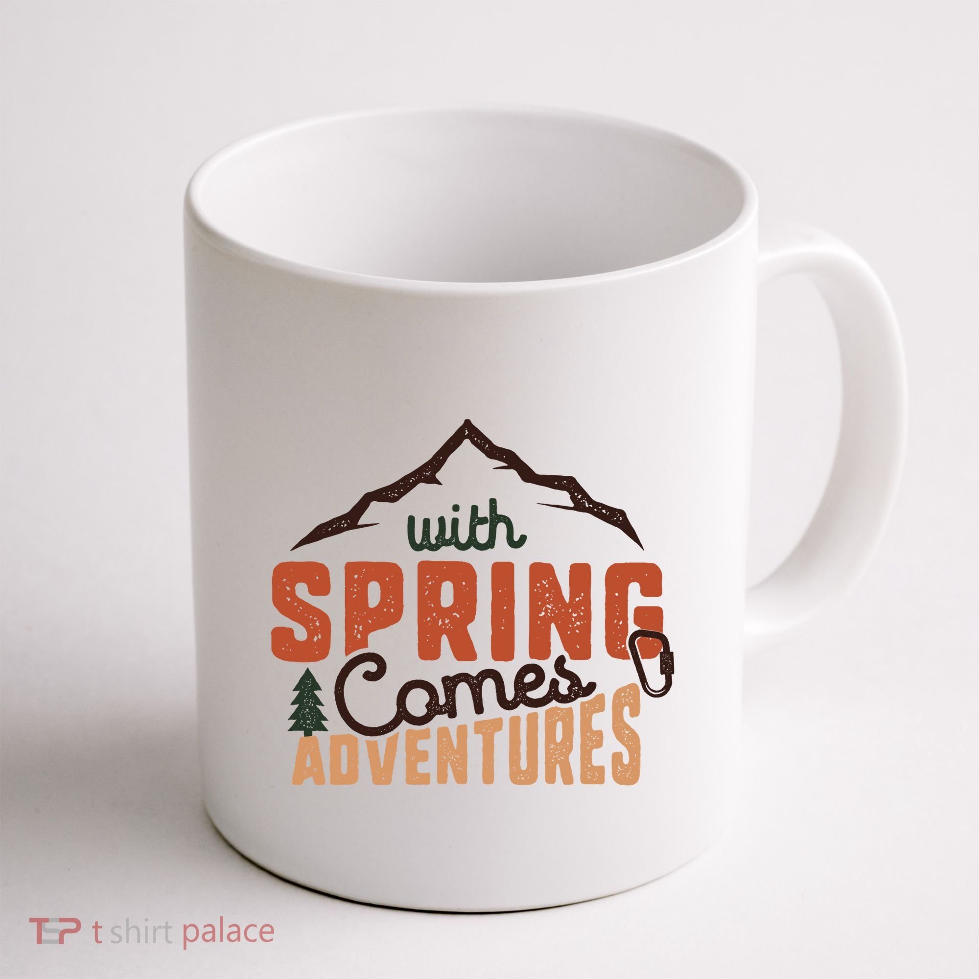 With Spring Comes Adventure Coffee Mug