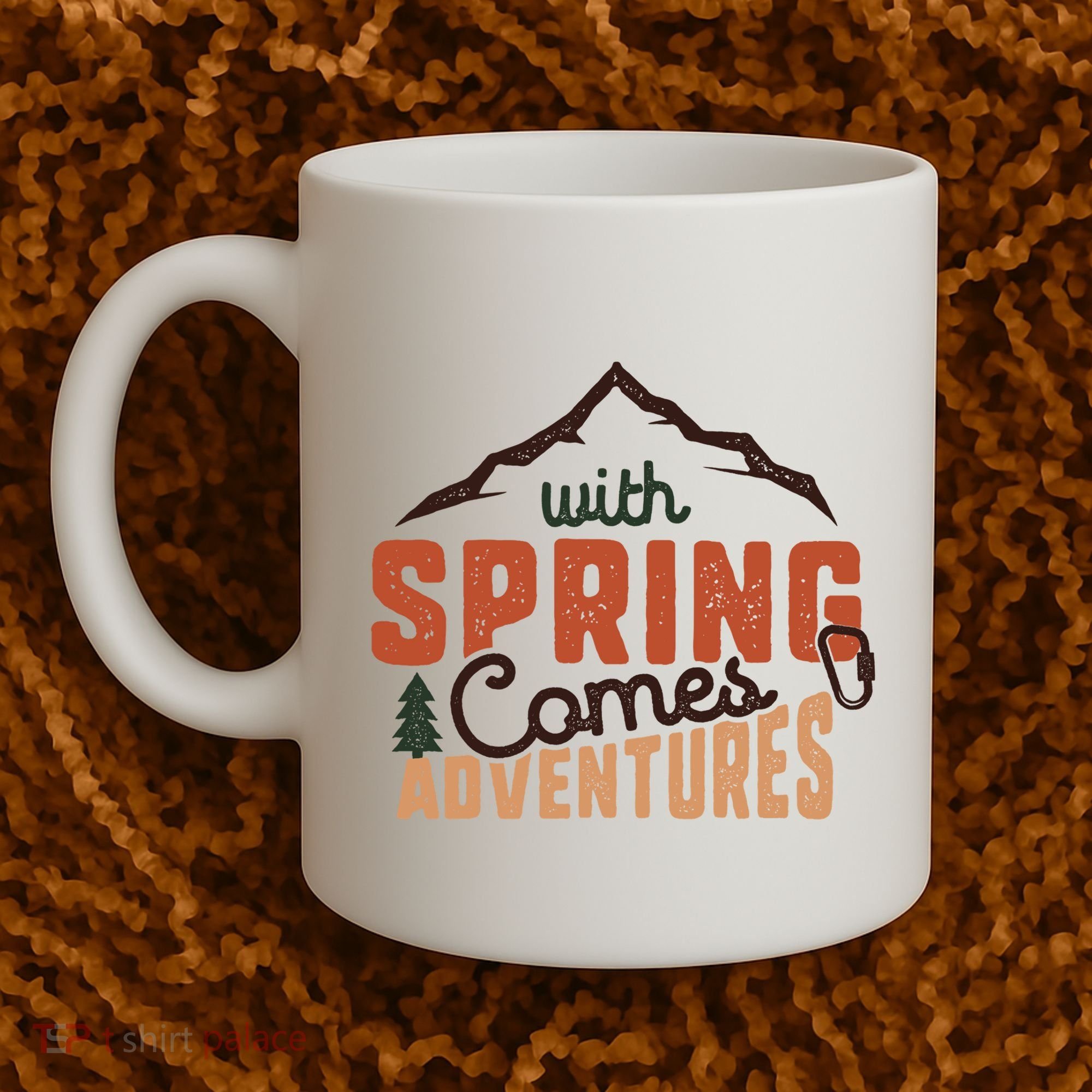 With Spring Comes Adventure Coffee Mug