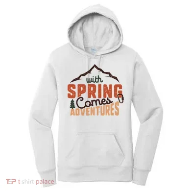 With Spring Comes Adventure Women's Hoodie