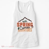 With Spring Comes Adventure Women's Tank Top thumb 0
