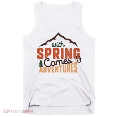 With Spring Comes Adventure Tank Top