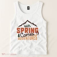 With Spring Comes Adventure Tank Top thumb 2