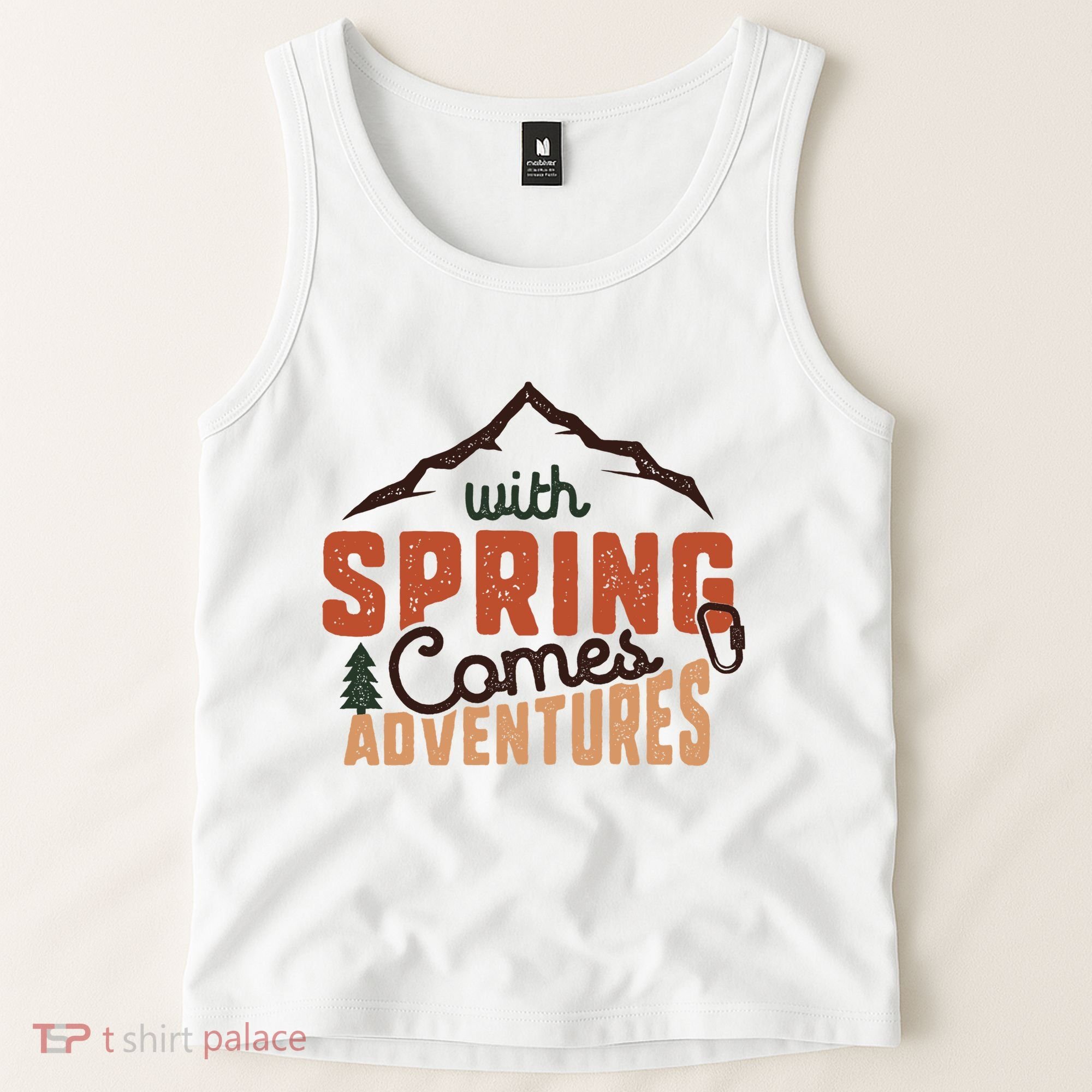With Spring Comes Adventure Tank Top