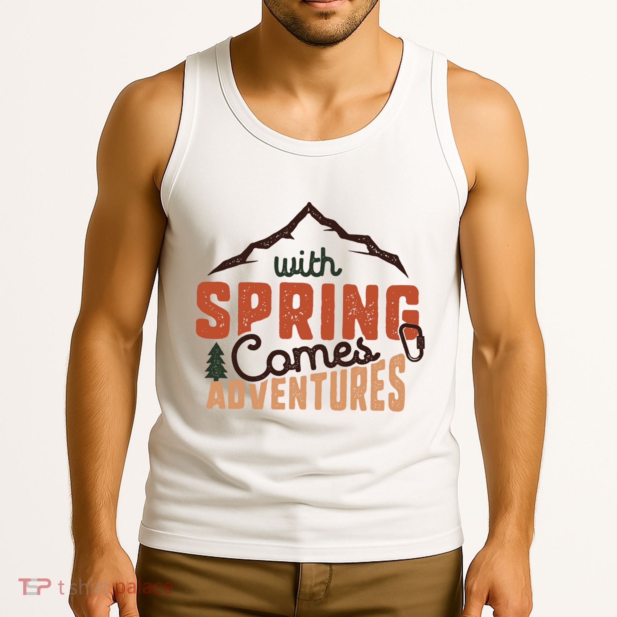 With Spring Comes Adventure Tank Top