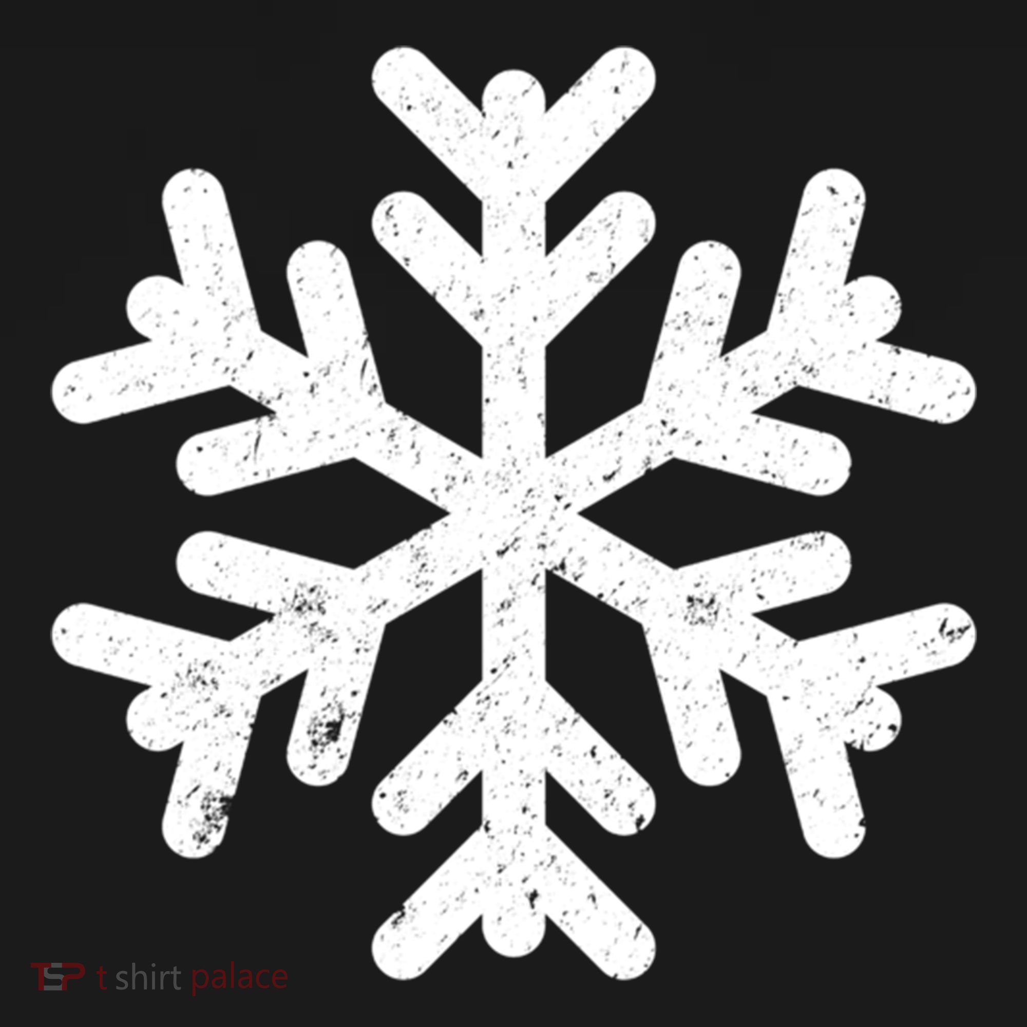 White Snowflake Cool Winter Sports Xmas Gift Meaningful Gift Women's Hoodie
