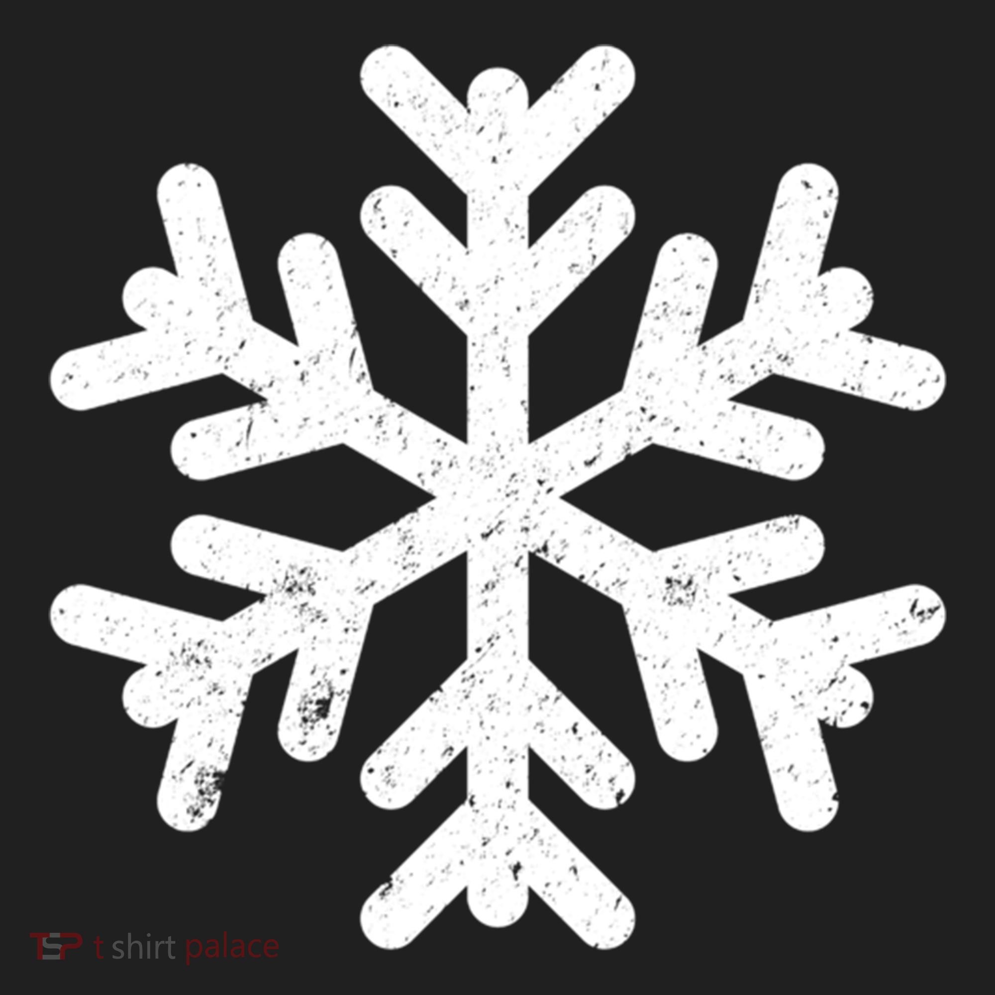 White Snowflake Cool Winter Sports Xmas Gift Meaningful Gift Golf Towel