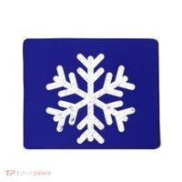 White Snowflake Cool Winter Sports Xmas Gift Meaningful Gift Mousepad thumb 0