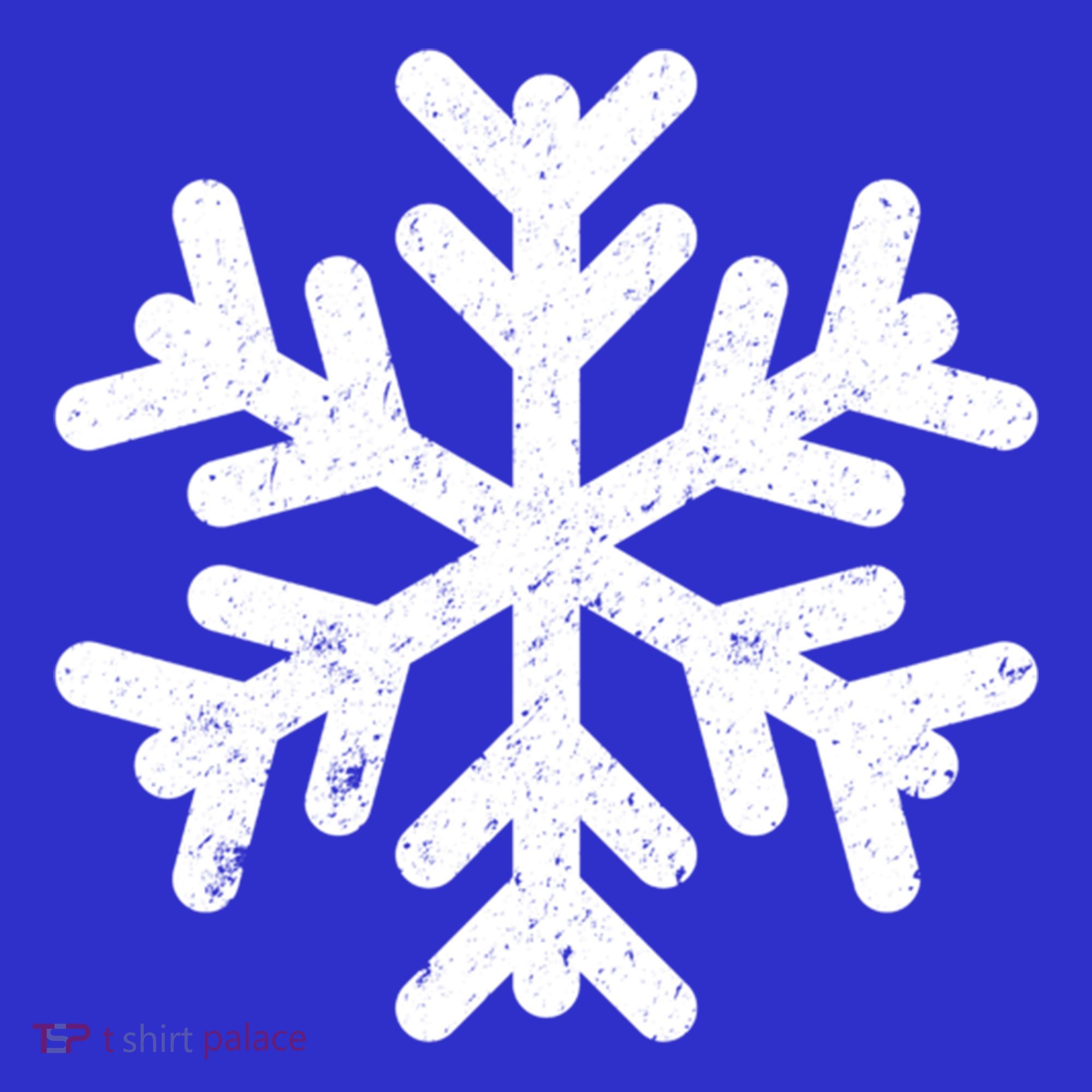 White Snowflake Cool Winter Sports Xmas Gift Meaningful Gift Mousepad