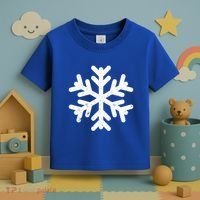 White Snowflake Cool Winter Sports Xmas Gift Meaningful Gift Toddler T-Shirt thumb 3