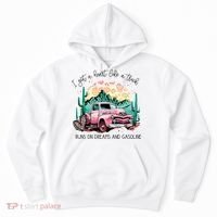 Western Sunset Cow I Got A Heart Like A Truck Hoodie thumb 0