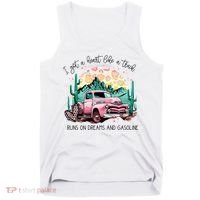 Western Sunset Cow I Got A Heart Like A Truck Tank Top thumb 0