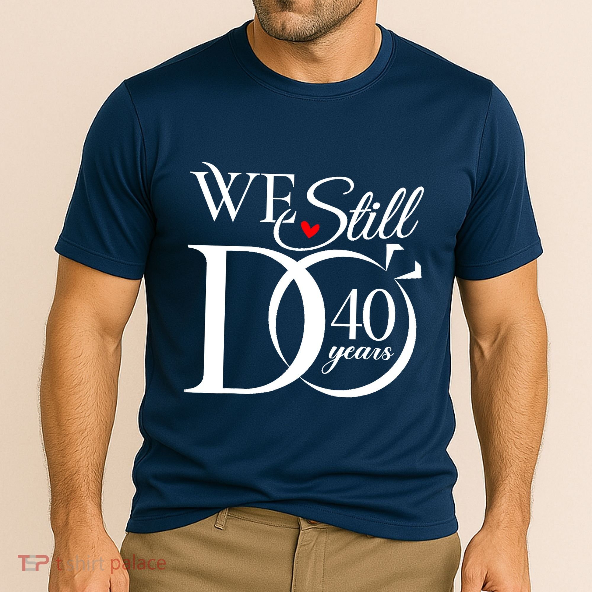 We Still Do 40 Years Funny Couple 40th Wedding Anniversary Cooling Performance Crew T-Shirt