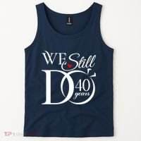 We Still Do 40 Years Funny Couple 40th Wedding Anniversary Tank Top thumb 2