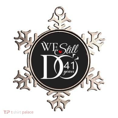 We Still Do 41 Years Funny Couple 41 Wedding Anniversary Gift Ornament