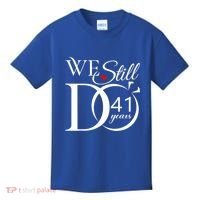 We Still Do 41 Years Funny Couple 41 Wedding Anniversary Gift Kids T-Shirt thumb 0