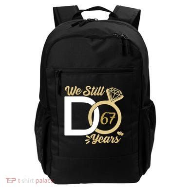 We Still Do 67 Year Wedding Anniversary Couples Celebration Meaningful Gift Backpack