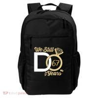 We Still Do 67 Year Wedding Anniversary Couples Celebration Meaningful Gift Backpack thumb 0