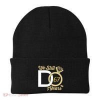 We Still Do 67 Year Wedding Anniversary Couples Celebration Meaningful Gift Beanie thumb 0
