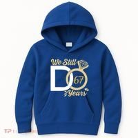 We Still Do 67 Year Wedding Anniversary Couples Celebration Meaningful Gift Kids Hoodie thumb 0