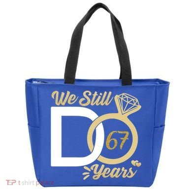 We Still Do 67 Year Wedding Anniversary Couples Celebration Meaningful Gift Tote Bag