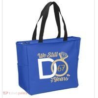 We Still Do 67 Year Wedding Anniversary Couples Celebration Meaningful Gift Tote Bag thumb 2