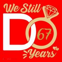 We Still Do 67 Year Wedding Anniversary Couples Celebration Meaningful Gift Santa Hat thumb 1