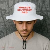 Worlds Sluttiest Dad Joke Bucket Hat thumb 2