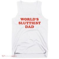 Worlds Sluttiest Dad Joke Tank Top thumb 0