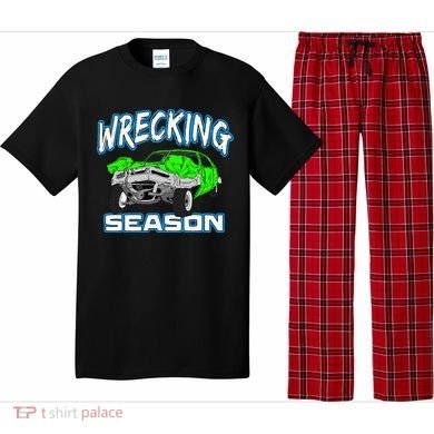 Wrecking Season Demolition Derby Pajama Set