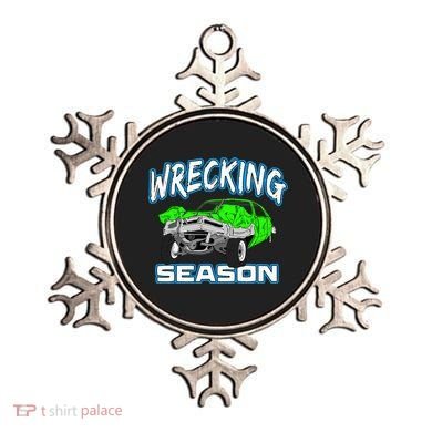 Wrecking Season Demolition Derby Ornament