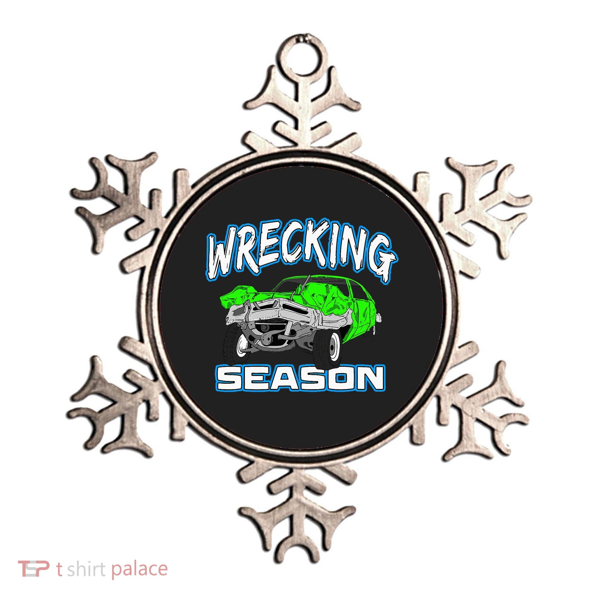 Wrecking Season Demolition Derby Ornament