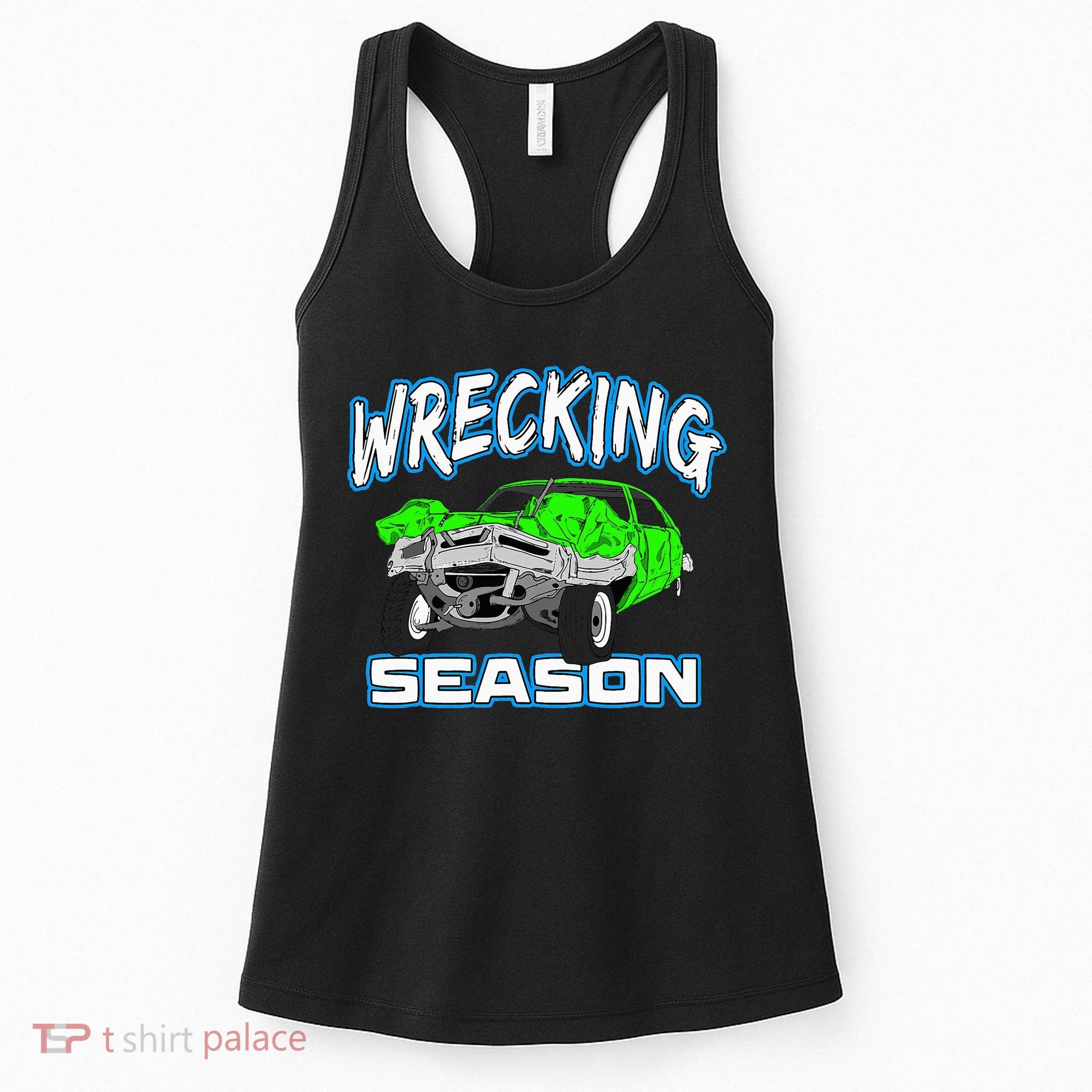 Wrecking Season Demolition Derby Women's Tank Top