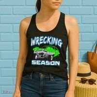 Wrecking Season Demolition Derby Women's Tank Top thumb 2