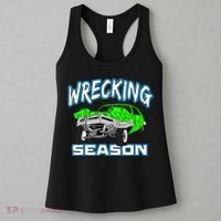 Wrecking Season Demolition Derby Women's Tank Top thumb 3