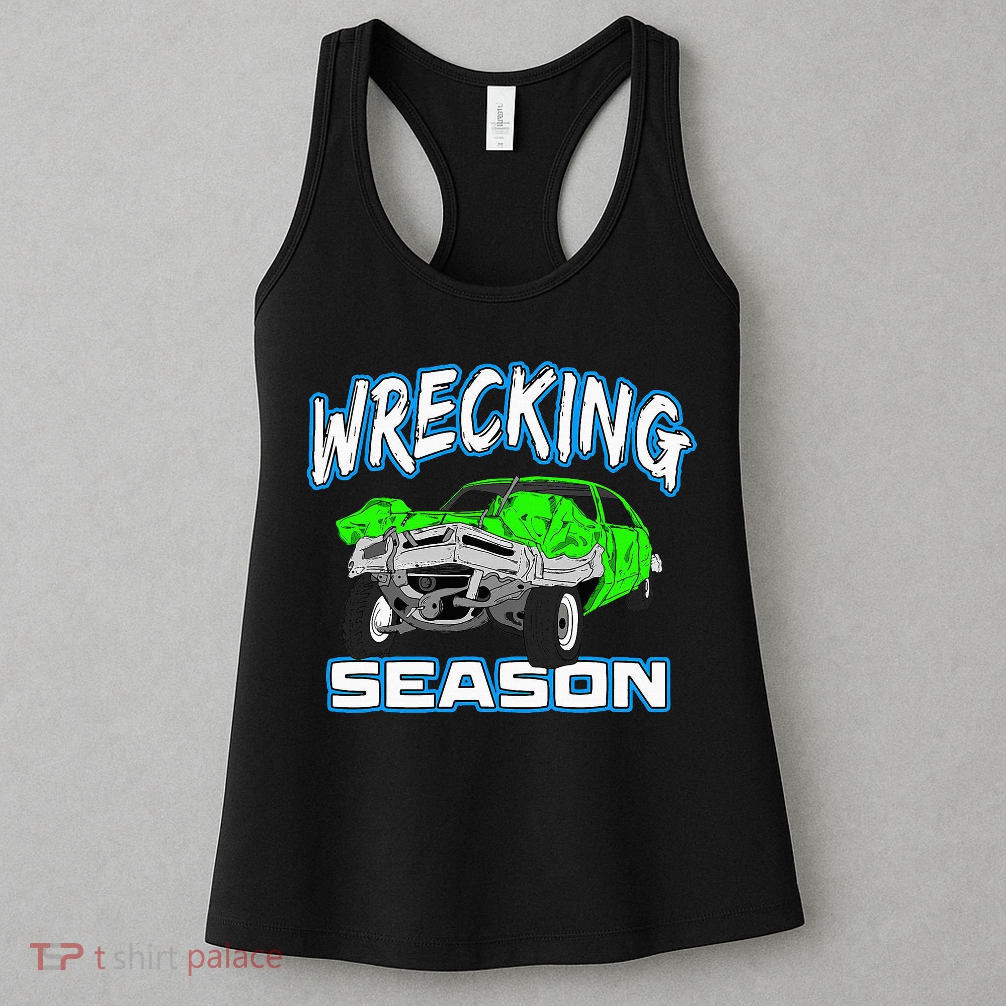 Wrecking Season Demolition Derby Women's Tank Top