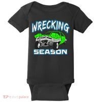 Wrecking Season Demolition Derby Baby Bodysuit thumb 0