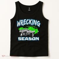 Wrecking Season Demolition Derby Tank Top thumb 2