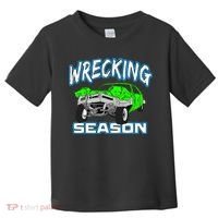 Wrecking Season Demolition Derby Toddler T-Shirt thumb 0