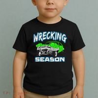 Wrecking Season Demolition Derby Toddler T-Shirt thumb 2