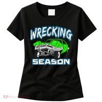 Wrecking Season Demolition Derby Women's T-Shirt thumb 0
